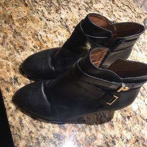 Black booties - size 8 1/2